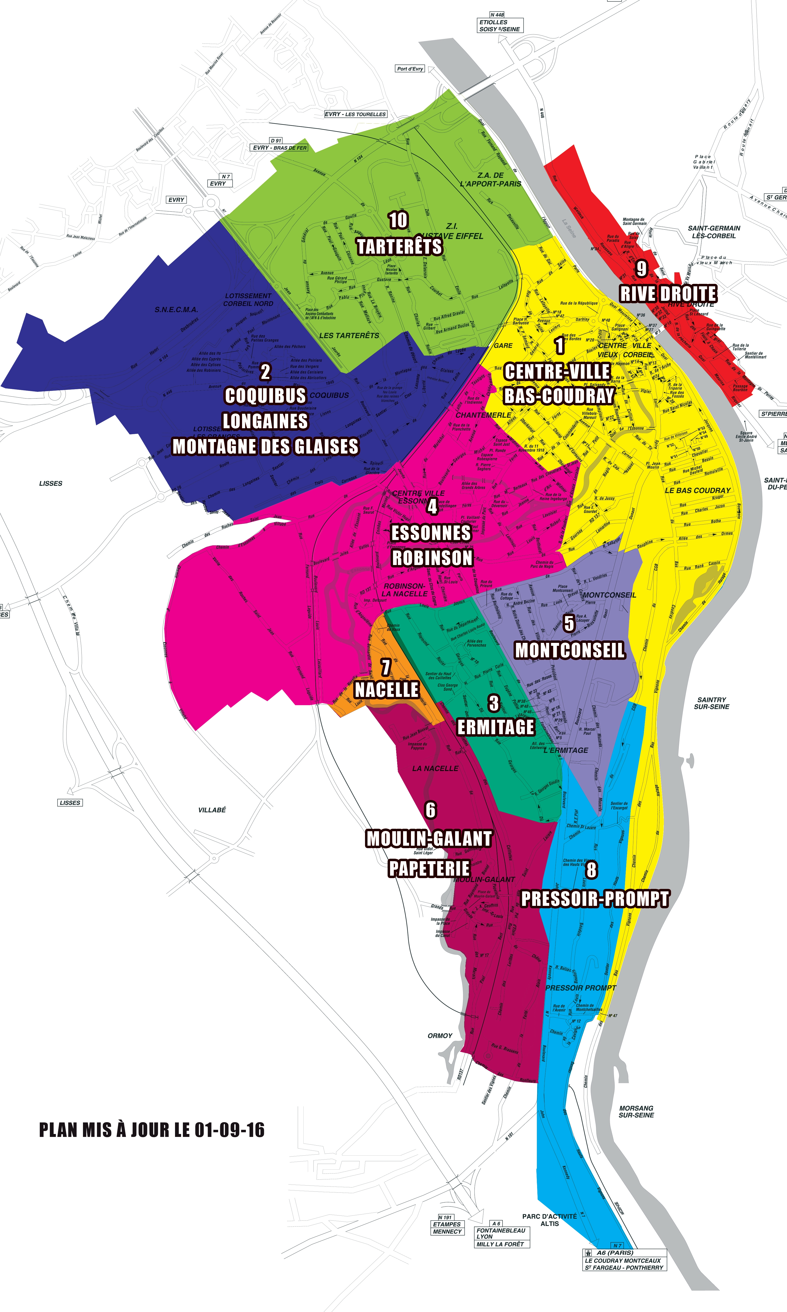 Les conseils de quartier CorbeilEssonnes