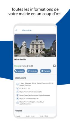 APPLI mobile Corbeil-Essonnes Mairie