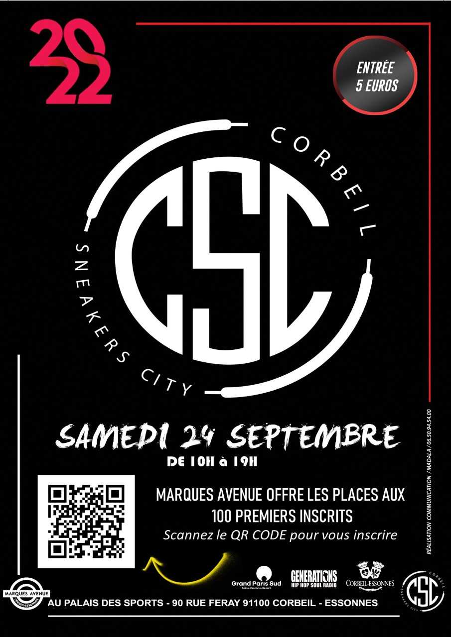 Le 1er Corbeil Sneakers City le samedi 24 septembre 2022 au Palais des sports CorbeilEssonnes