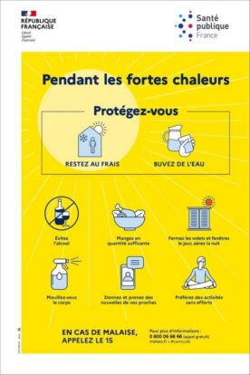 Canicule 2022 Prévention Santé publique