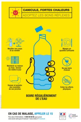 Canicule 2022 orange Santé publique