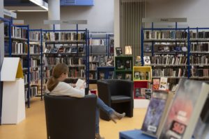Pause lecture à la médiatheque